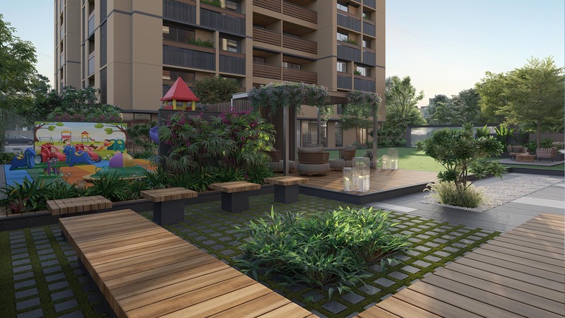 Outdoor sitting area